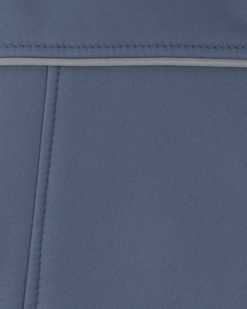 Toddler Boy  Quilted Mid Weight Jacket- Blue, image 3 of 4 slides