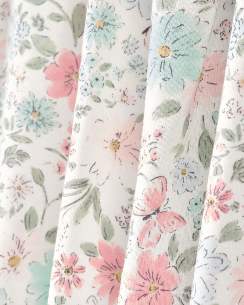 Filles - Ensemble pyjama 2 pi&egrave;ces PurelySoft, jardin de papillons, image 5 sur 5 diapositives