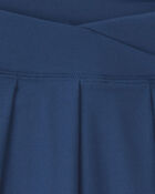 Girls Pleated Active Skort - Blue, image 3 of 4 slides