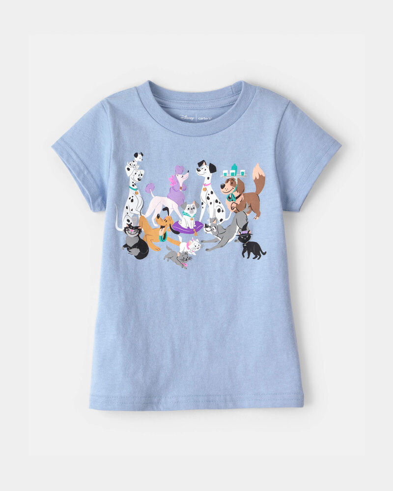 Toddler Girl Disney&copy; Dogs Graphic Tee - Blue, image 1 of 3 slides