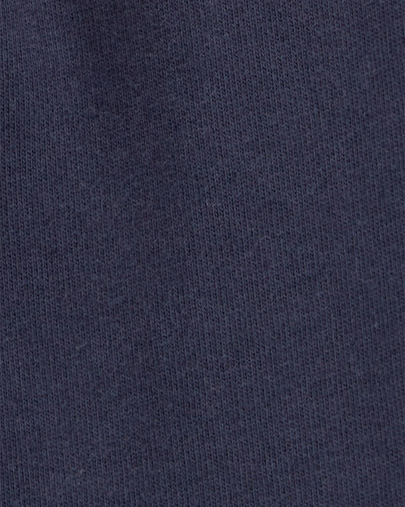 Baby 3-Piece French Terry Mix-and-Match Outfit Set - Navy, image 9 of 9 slides