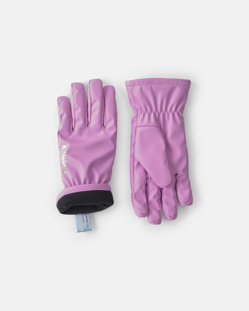 Girls Kombi Drop Gloves - Pink, image 2 of 2 slides