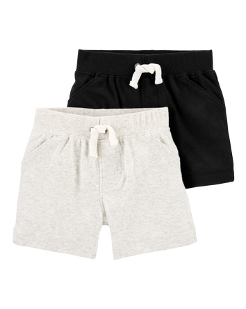 Baby 2-Pack Cotton Shorts, 
