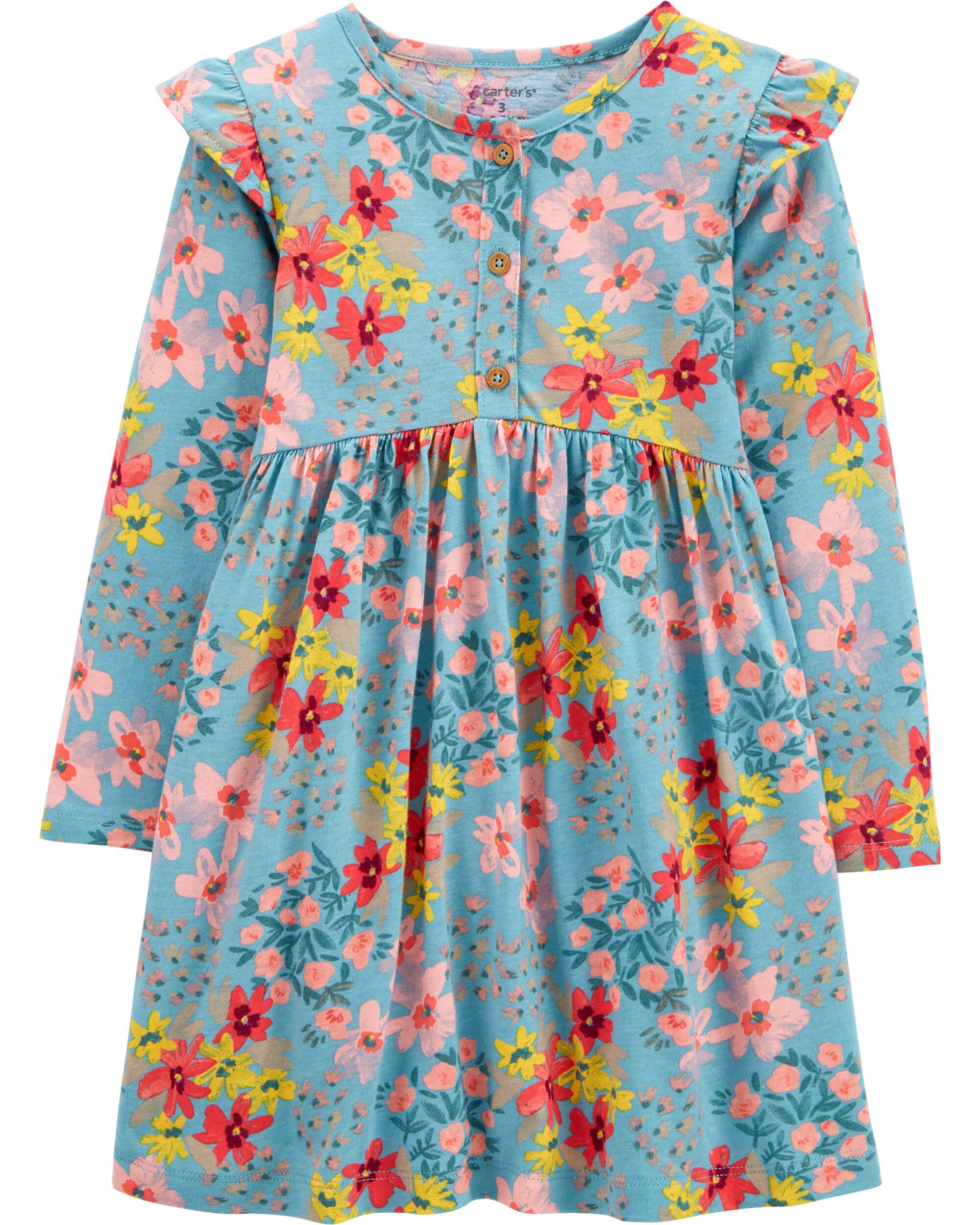 carter's floral dress