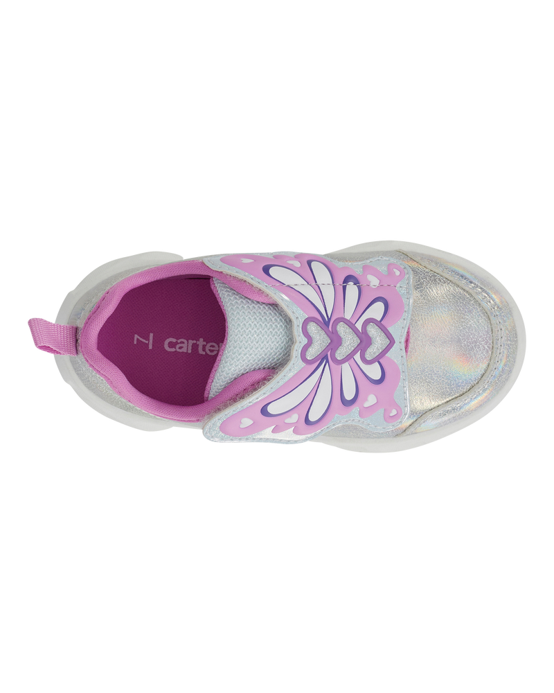 Toddler Butterfly Light-Up Sneakers, image 5 of 8 slides