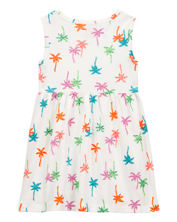 Toddler Palm Tree Tank Dress, 