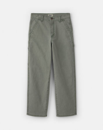 Boys Straight-Leg Pants - Green, 