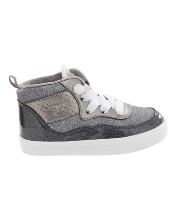 Enfant en bas âge Espadrilles de coupe haute à paillettes, 