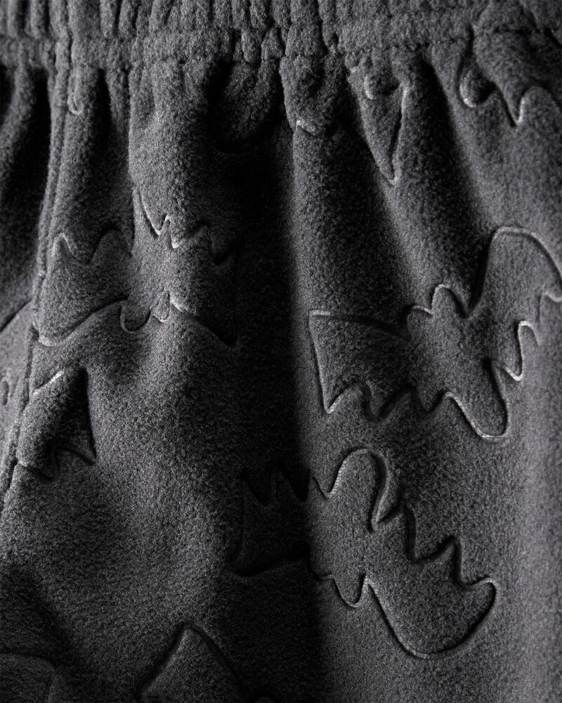 Baby 2-Piece Halloween Ghost Pullover Sweatshirt & Jogger Set - Orange/Black, image 3 of 6 slides