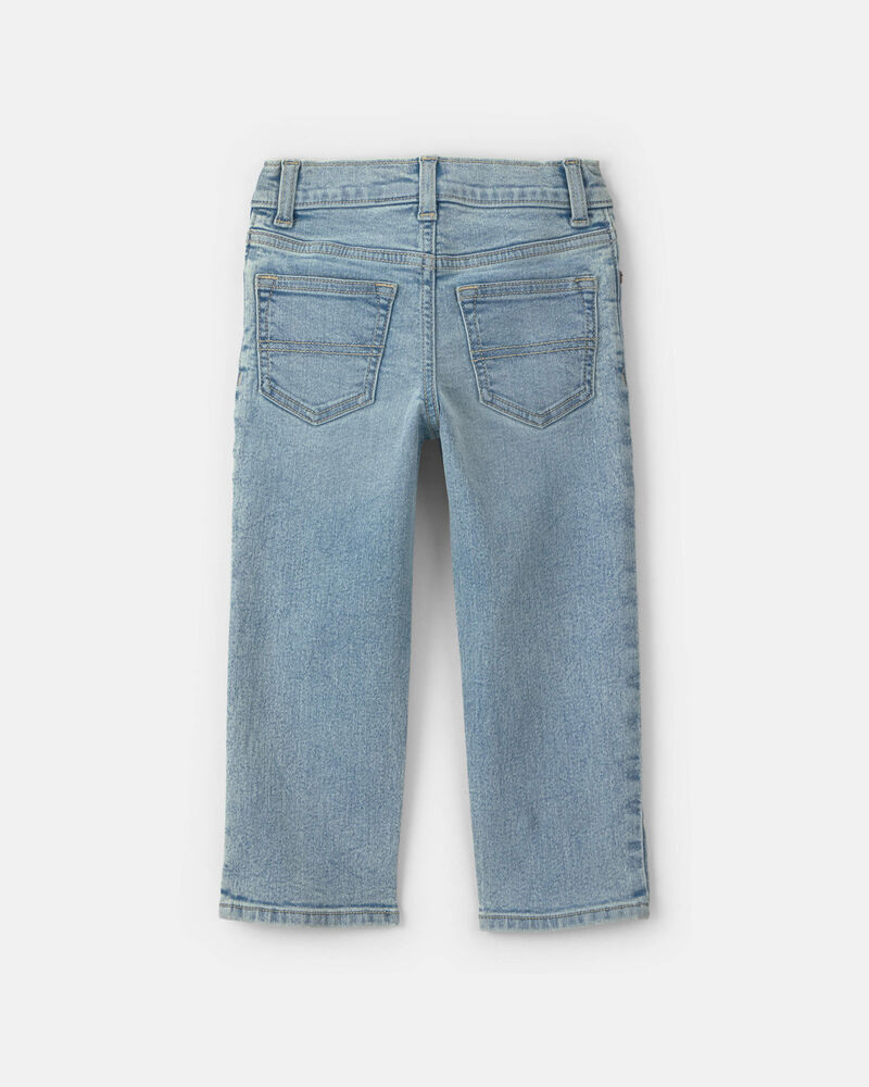 Toddler Boy Denim Classic Jeans - Light Wash, image 2 of 4 slides