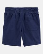 Boys Pull-On Twill Shorts - Navy, image 2 of 4 slides