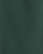 Boys Fleece Joggers -Dark Green, image 3 of 4 slides