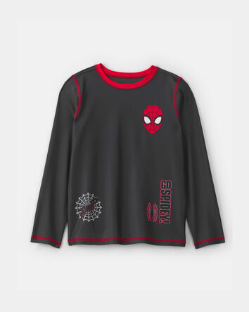 Gar&ccedil;ons - Maillot dermoprotecteur Spider-Man de &copy;Marvel - Noir, 