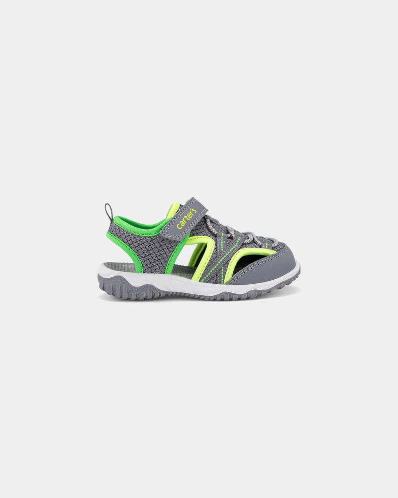 Toddler Boy Sandals - Grey, image 2 of 6 slides