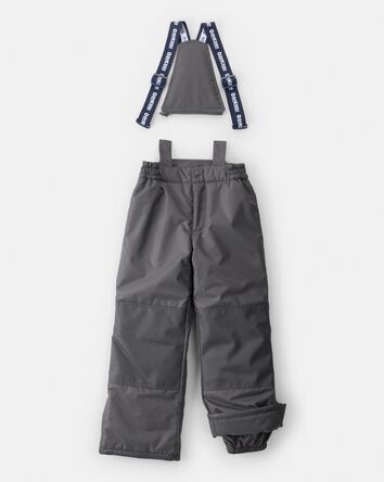 Kid Active Snow Pants - Charcoal , 