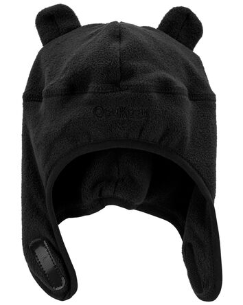Baby Boy Polar Fleece Hat - Black
, 