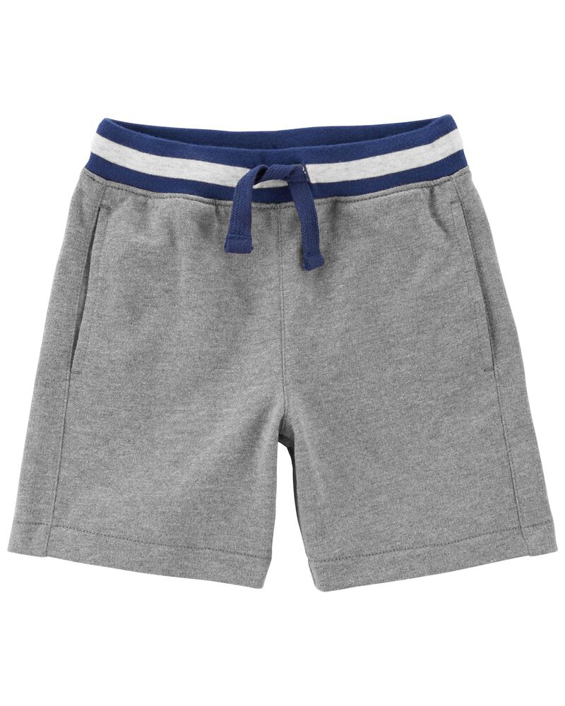 Grey Carter's Baby Boy Grey Knit Shorts | carters.com