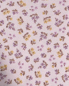 Baby Girl 3-Piece Floral Velvety Layering Set - Purple, image 3 of 5 slides