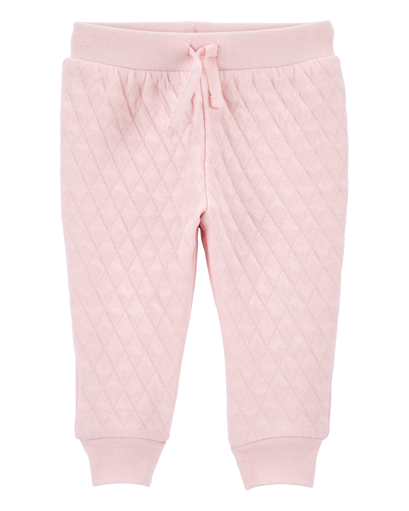 Baby Quilted Doubleknit Joggers, image 1 of 2 slides