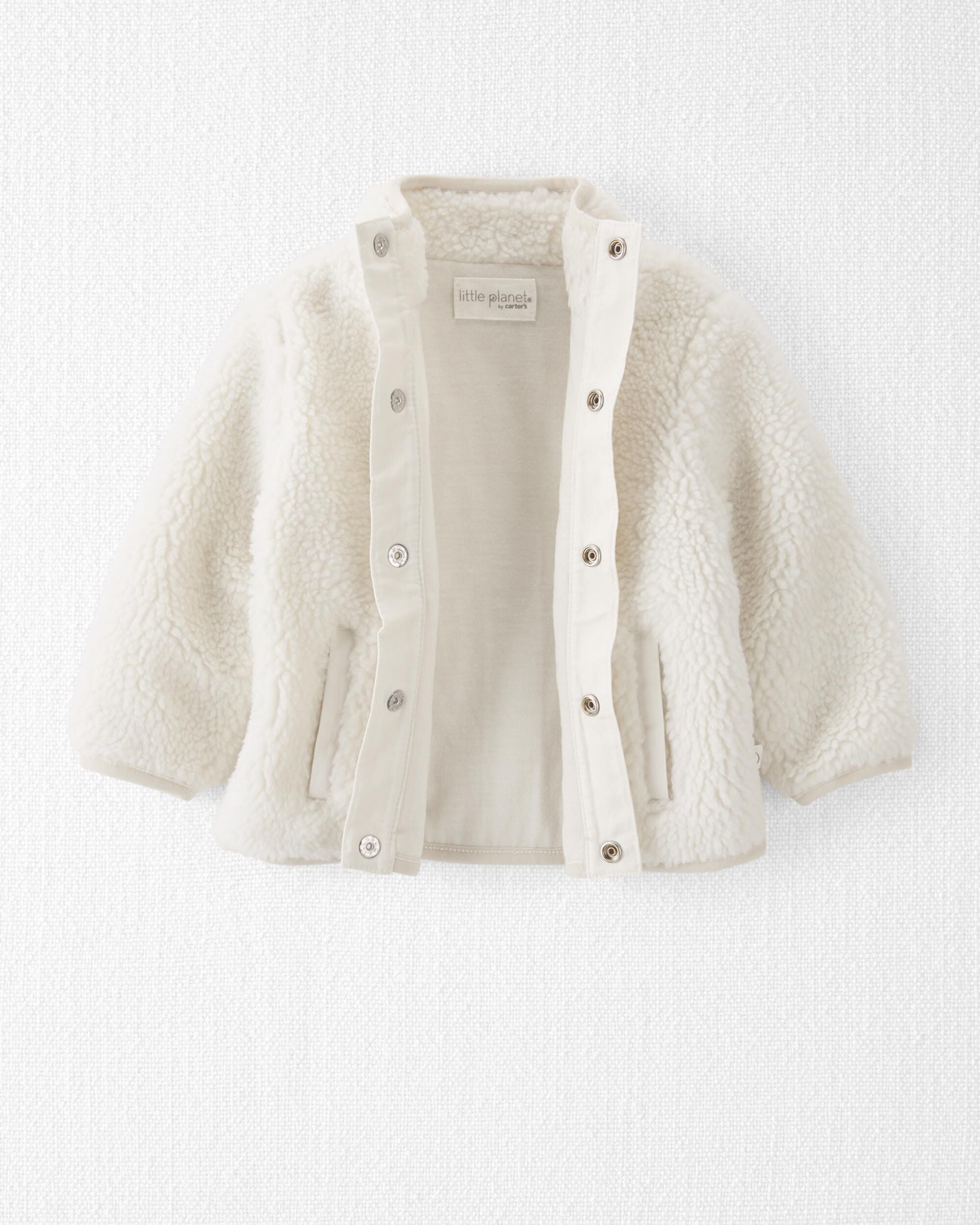 Baby girl sherpa jacket deals