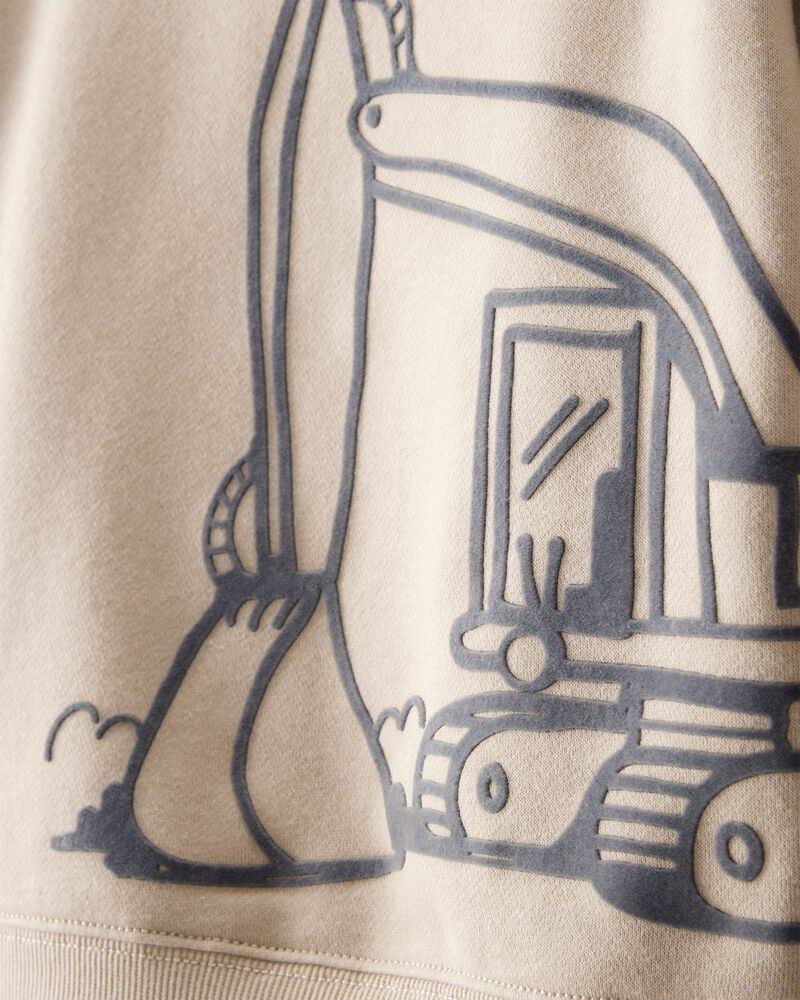 Toddler Boy 2-Piece DayDream Fleece Construction Long-Sleeve Tee & Pant Set, image 2 of 6 slides