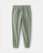 Gar&ccedil;ons - Pantalon de jogging en jersey bouclette - Vert, image 1 sur 3 diapositives