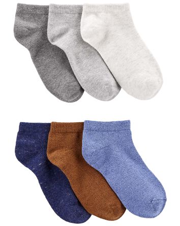 Kid 6-Pack Ankle Socks, 