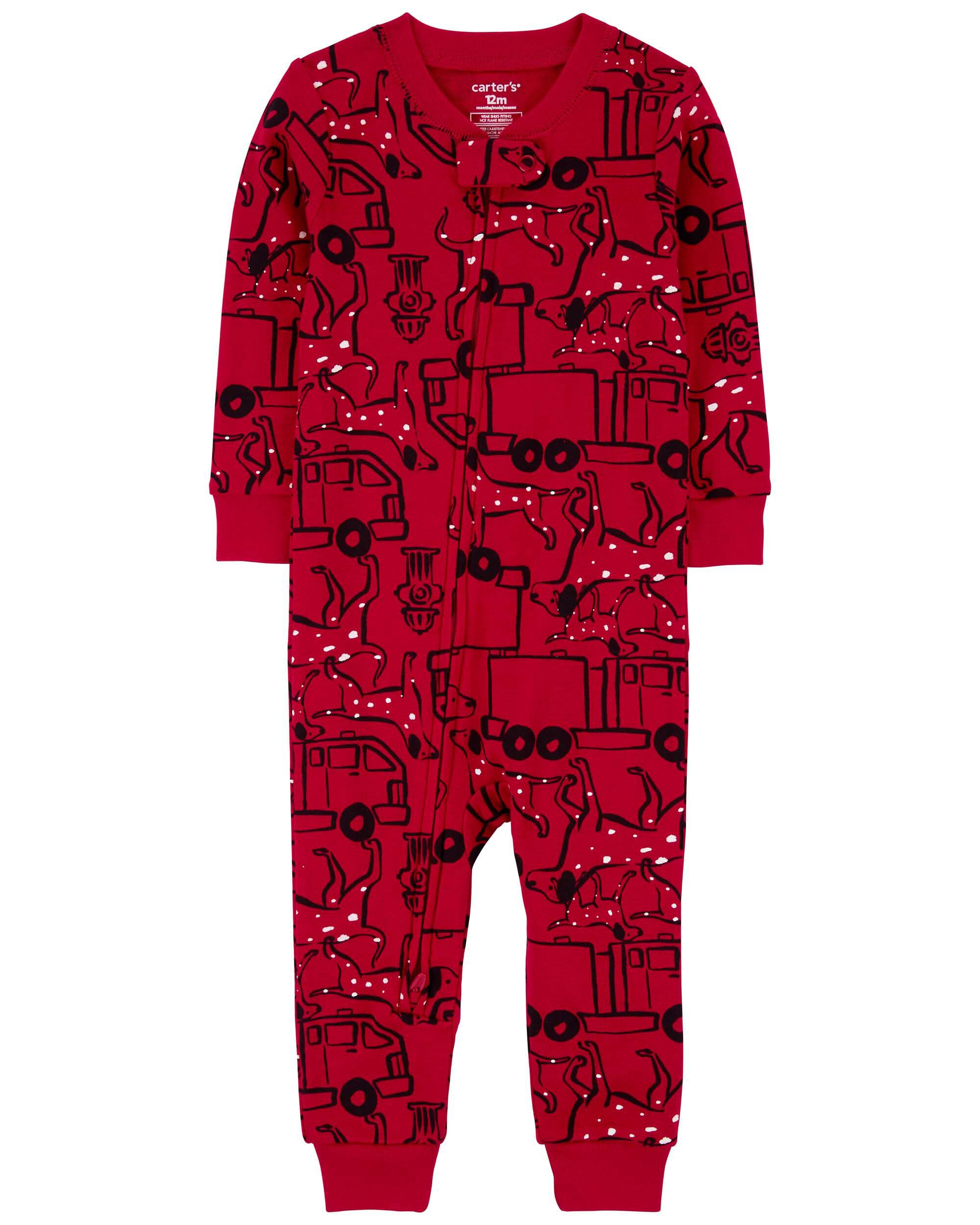 Black 1 Piece PurelySoft Navy Footless Pyjamas Carter s Oshkosh