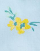 Baby Girl Floral Striped Shortall, image 3 of 4 slides