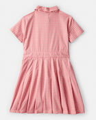 Kid Plaid Shirt Dress, image 2 of 4 slides
