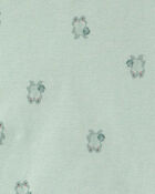 Baby 3-Piece Frog Bodysuit & Pant Set - Green/Grey, image 3 of 5 slides