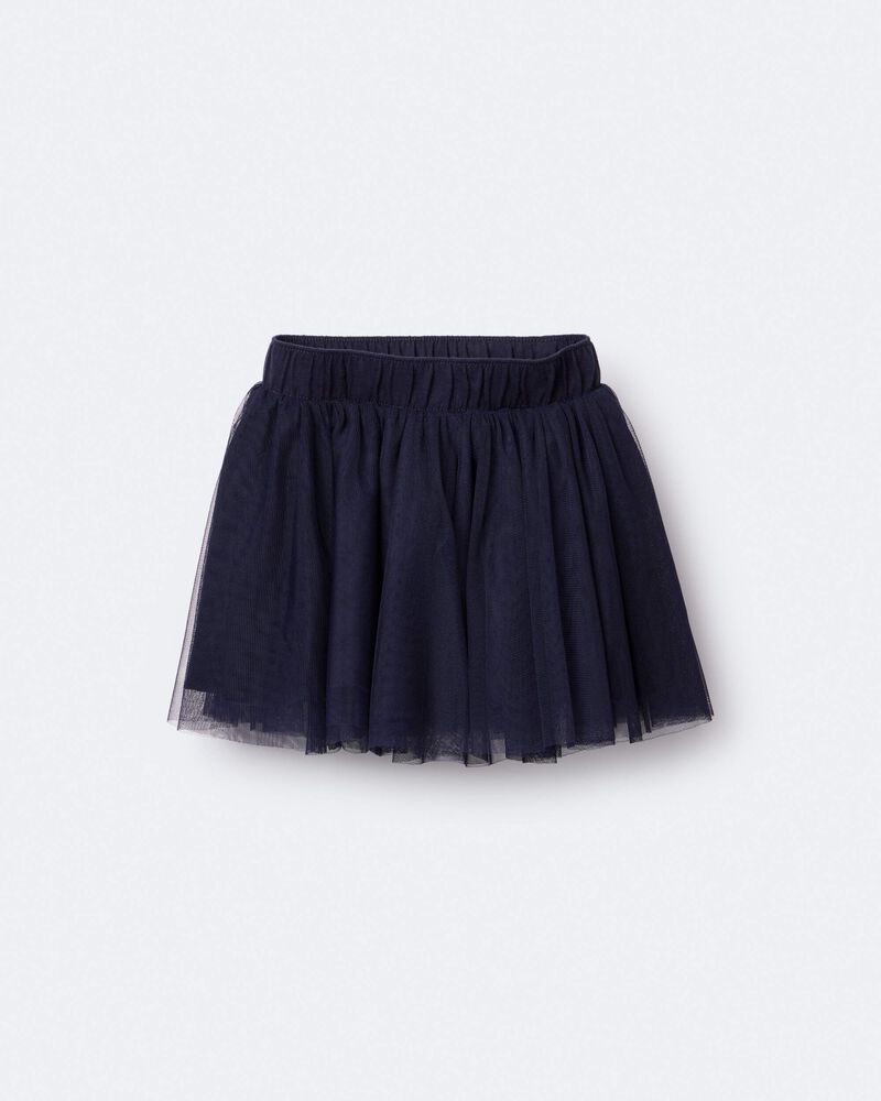 Toddler Girl Avenue Twirl™ Mini Skirt with Tulle - Navy, image 6 of 7 slides