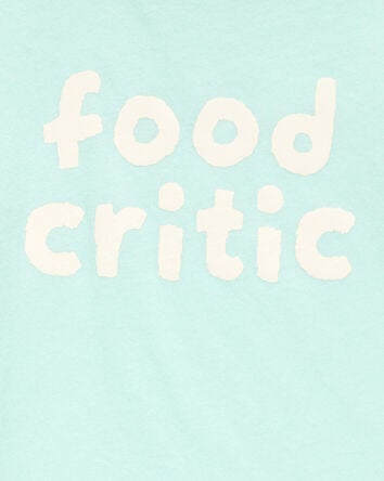 Toddler Food Critic Graphic Tee, 