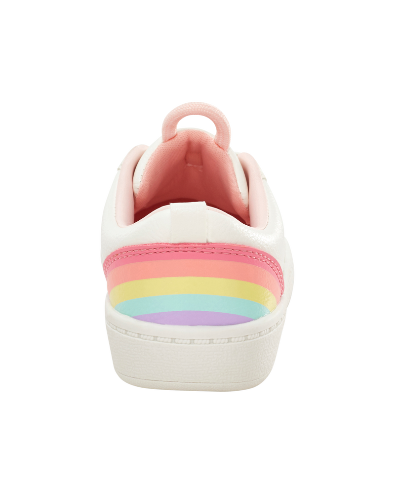 Girls rainbow nikes top