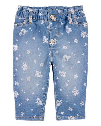 Baby Paperbag Waist Jeans, 