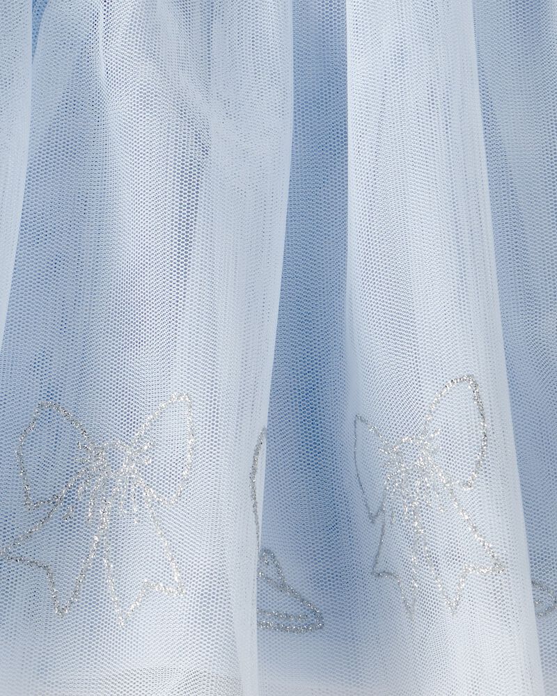 Tout-petit fille - Jupe-short en tulle scintillant Disney&copy; Cendrillon - Bleu, image 4 sur 5 diapositives