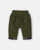 Baby Boy Corduroy Pants - Olive Green, image 3 of 5 slides