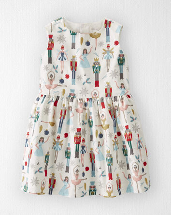 Tout-petit fille - Robe en coton biologique à motifs de Casse-noissette, 