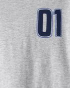 Boys Motorcycle Long-Sleeve Graphic Tee - Grey, image 3 of 5 slides