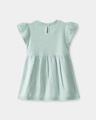 Baby Girl Sweater Dress - Green, image 2 of 5 slides