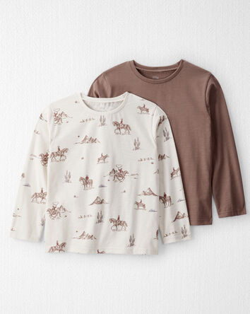 Garçons - T-shirt en coton biologique, paquet de 2, 