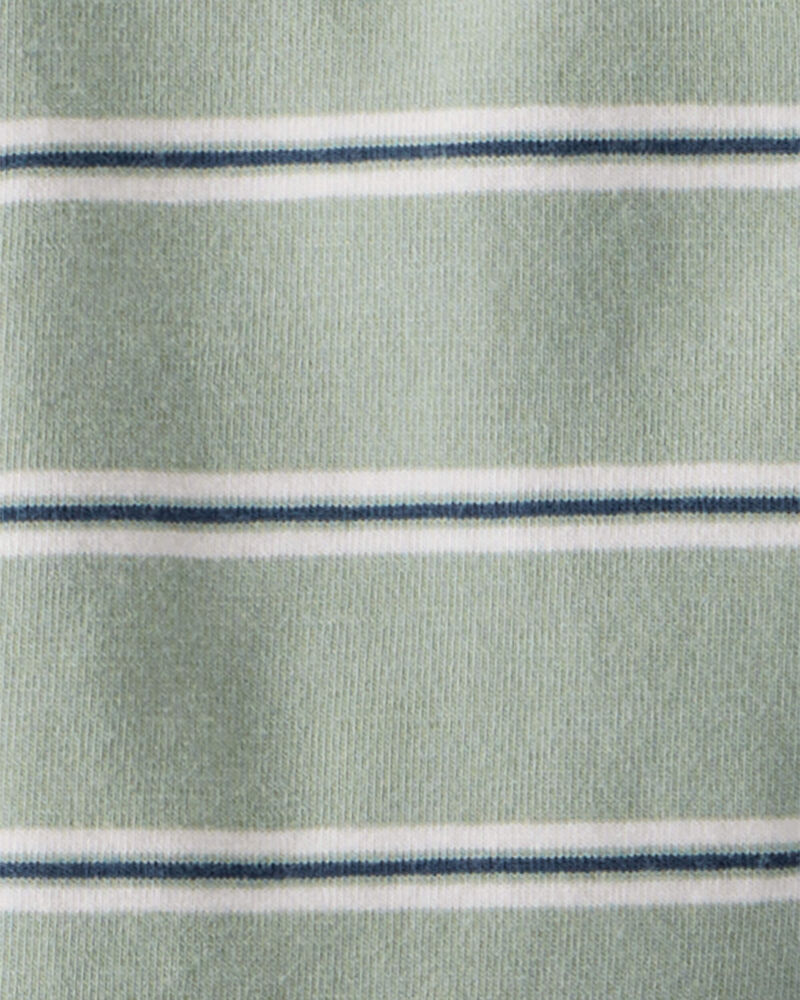 Tout-petit Emballage de 3 t-shirts à manches longues en jersey de coton biologique extensible, image 4 sur 7 diapositives