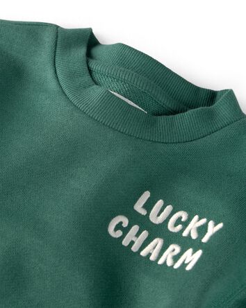 Tout-petit - Chandail en coton biologique, porte-bonheur, 