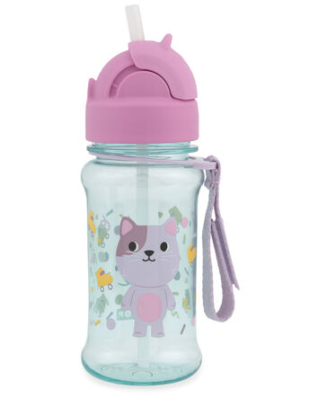 Besties Squad Straw Bottle With Tritan&trade; Renew - Cat, 