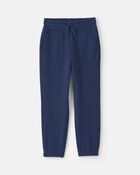 Boys Fleece Joggers - Navy Blue, image 1 of 4 slides