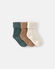Green/Brown/Cream