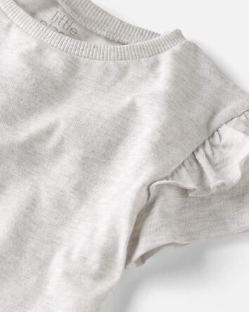 Toddler 3-Pack Organic Cotton Flutter T-Shirts, 