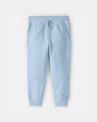 Tout-petit gar&ccedil;on - Pantalon de jogging en jersey bouclette - Bleu, image 1 sur 3 diapositives