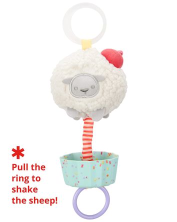 Sweet Sheep Jitter Stroller Toy, 