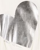 Enfant en bas âge Haut isotherme à motif de cœur métallisé , image 3 sur 4 diapositives